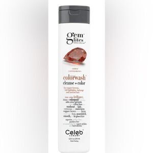 🛍️ Celeb Luxury Gem Lites AMBER COPPER BROWN Colorwash Cleanse 
+color 8.25FLOZ